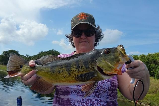 palm beach pecock bass fishing